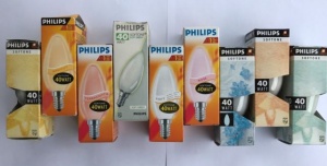 Лампа Philips B35 E14 40W soft  yellow