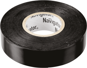 Изолента Navigator 71 103 NIT-B15-20/BLACK