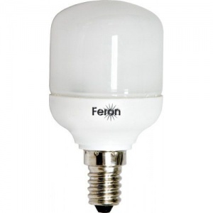 Лампа Feron ELC80 13W 4000K E14 опал T2